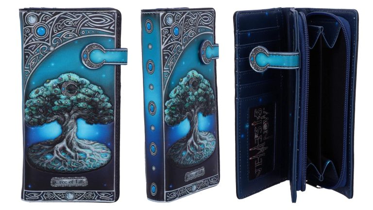 Nemesis Now B5174R0 Monedero de Poliuretano con diseno de arbol de la Vida