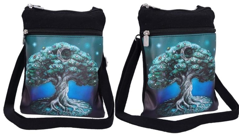 Nemesis Now Bolso de hombro Tree of Life negro