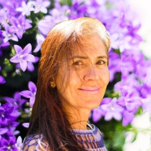 Olga Barrios divulgadora del bienestar