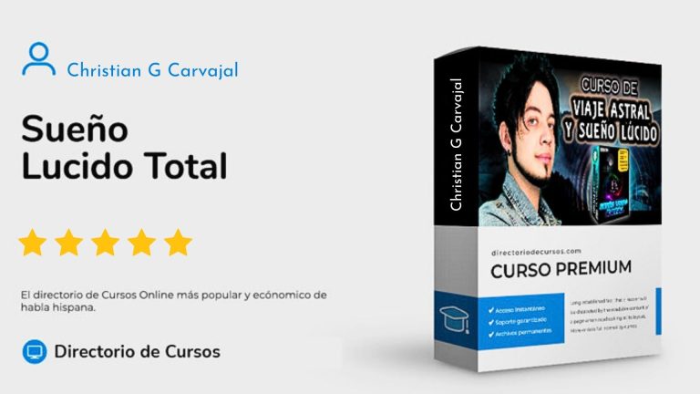 opiniones curso online SUENO LUCIDO TOTAL El arte del sueno consciente y la experiencia OBE en 30 dias precio del curso